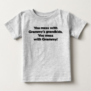Grammyの孫と台なしにしないで下さい ベビーTシャツ