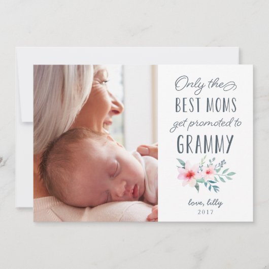 Grammy写真最高のに昇格するのは母のみ 招待状 (正面)