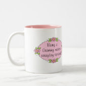 Grammy毎日スペシャルを作りますであることは ツートーンマグカップ (左)