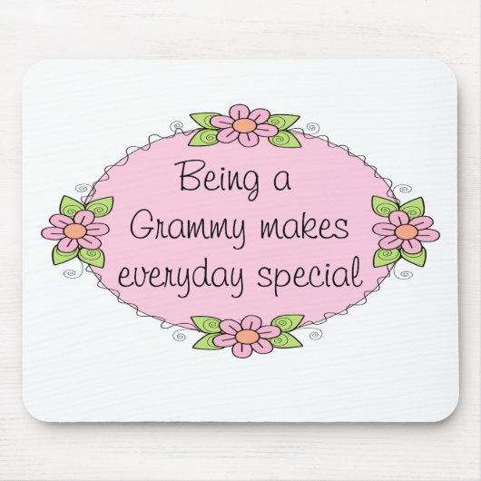 Grammy毎日スペシャルを作りますであることは マウスパッド (正面)