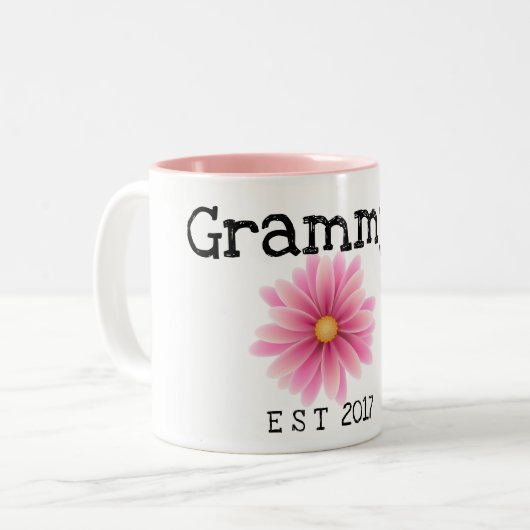 grammy米国東部標準時刻 ツートーンマグカップ (正面左)