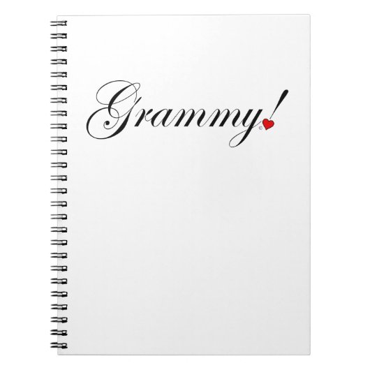 Grammy! ノートブック (正面)