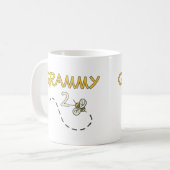 Grammy 2の蜂 コーヒーマグカップ (正面左)