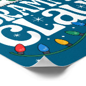 Grammy Claus Funny Xmas Christmas Grandma Holiday  ポスター (角)