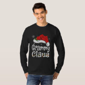 Grammy Claus Shirt Christmas Pajama Family Tシャツ (正面フル)
