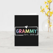 Grammy Est 2026 Promoted To Grandma 2026 For Grand カード (黄色い花)