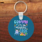 Grammy Of The Birthday Girl Sea Fish Ocean Aquariu キーホルダー (正面)
