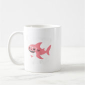 Grammy Shark Mother's Day Grandma Funny  コーヒーマグカップ (左)
