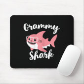 Grammy Shark Mother's Day Grandma Funny  マウスパッド (マウス)