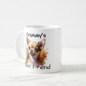 Grammy's Best Friend/ Personalize コーヒーマグカップ (正面左)