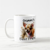 Grammy's Best Friend/ Personalize コーヒーマグカップ (左)