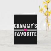 Grammy's Favorite  カード (黄色い花)