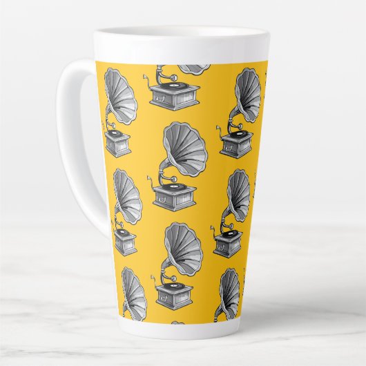 Gramophone カフェラテマグ (左アングル)