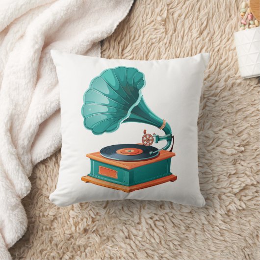 Gramophone クッション (ブランケット)
