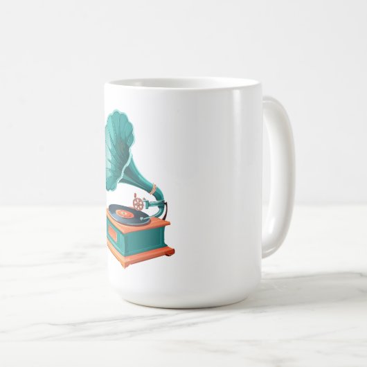 Gramophone コーヒーマグカップ (正面右)