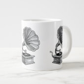 Gramophone ジャンボコーヒーマグカップ (正面右)