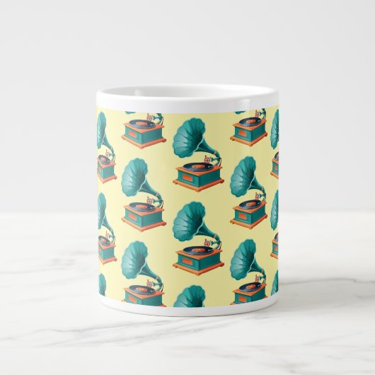 Gramophone ジャンボコーヒーマグカップ (正面)