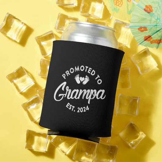 Grampa Est 2024新しいGrampaギフトおもしろいに昇格 缶クーラー (インサイチュ 夏)
