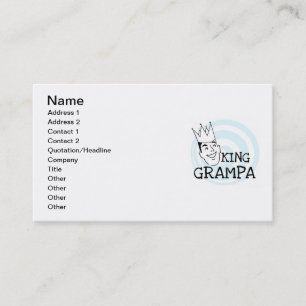 Grampa T-shirtsおよびギフト王 名刺