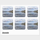 Grampians Reflected スクエアシール (シート)