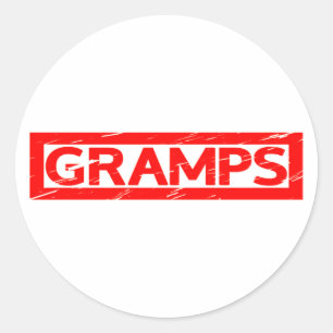 Grampsのスタンプ ラウンドシール