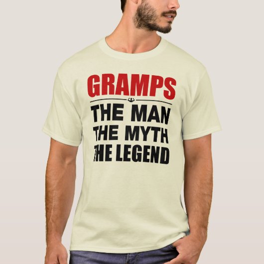 Gramps人神話伝説 Tシャツ (正面)