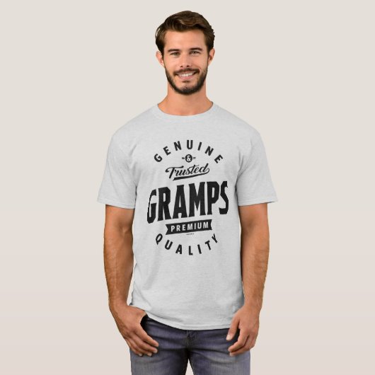 Gramps本物の贈り物 Tシャツ (正面フル)