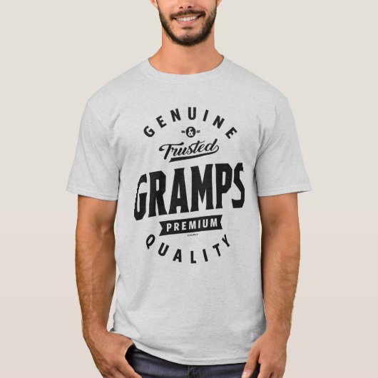 Gramps本物の贈り物 Tシャツ (正面)