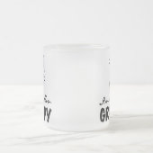 Grampyの微笑の新しいTシャツおよびギフト フロストグラスマグカップ (中央)