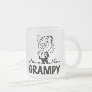 Grampyの微笑の新しいTシャツおよびギフト フロストグラスマグカップ