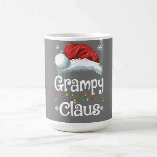 Grampyクロースシャツ、ファミリーマッチングGrampyクロース コーヒーマグカップ (中央)