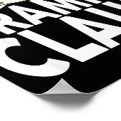 Grampy Claus Christmas Family Group Matching Pajam ポスター (角)