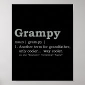 Grampy Design_ Funny Definition  ポスター (正面)