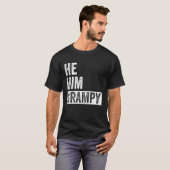 Grampy Valentine Quote He Him Grampy 1 Tシャツ (正面フル)