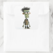 Grampy Zed - Moody Ghoul Sticker スクエアシール (バッグ)