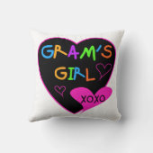 Gram's Girl Tカスタムシャツ，マグカップ，ボタン，ケース クッション (裏面)