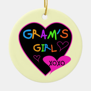 Gram's Girl Tカスタムシャツ,マグカップ,ボタン,ケース セラミックオーナメント