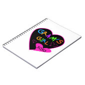 Gram's Girl Tカスタムシャツ，マグカップ，ボタン，ケース ノートブック (左側)