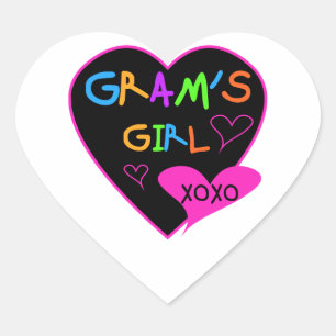 Gram's Girl Tカスタムシャツ,マグカップ,ボタン,ケース ハートシール