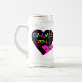 Gram's Girl Tカスタムシャツ，マグカップ，ボタン，ケース ビールジョッキ (左)