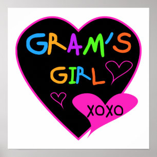Gram's Girl Tカスタムシャツ,マグカップ,ボタン,ケース ポスター