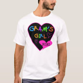 Gram's Girl Tカスタムシャツ,マグカップ,ボタン,ケース Tシャツ (正面)