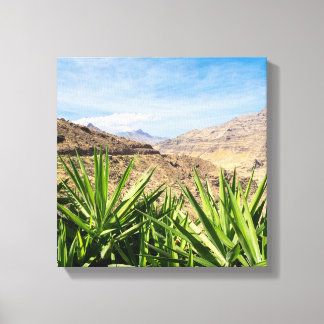 Gran Canary Mountain Landscape キャンバスプリント