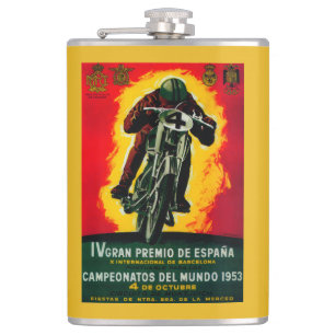Gran Premio deエスパーニャVintage PosterEurope フラスク