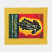 Gran Premio deエスパーニャVintage PosterEurope フリースブランケット (正面(横))