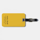 Gran Premio deエスパーニャVintage PosterEurope ラゲッジタグ (裏面横)