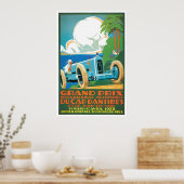 Gran Prix Automobile Vintage Ad Art Posters ポスター (キッチン)