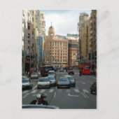 Gran Vía de Madrid, España ポストカード (正面)