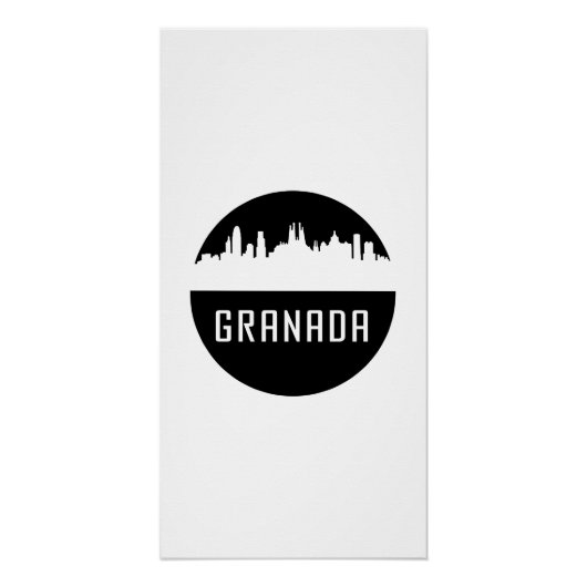 Granada | cities of Spain ポスター (正面)