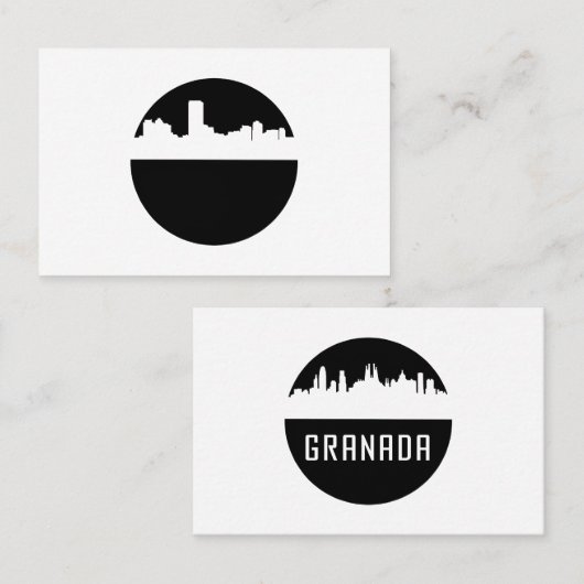 Granada | cities of Spain 割引カード (正面/裏面)